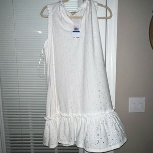 Michael Kors white Eyelet dress